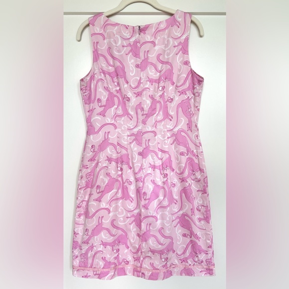Vintage! Lilly Pulitzer Kangaroo Shift Dress - Picture 2 of 5